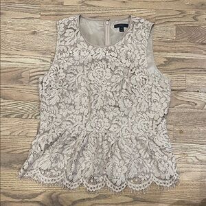 J. Crew Elegant Blouse in Tan